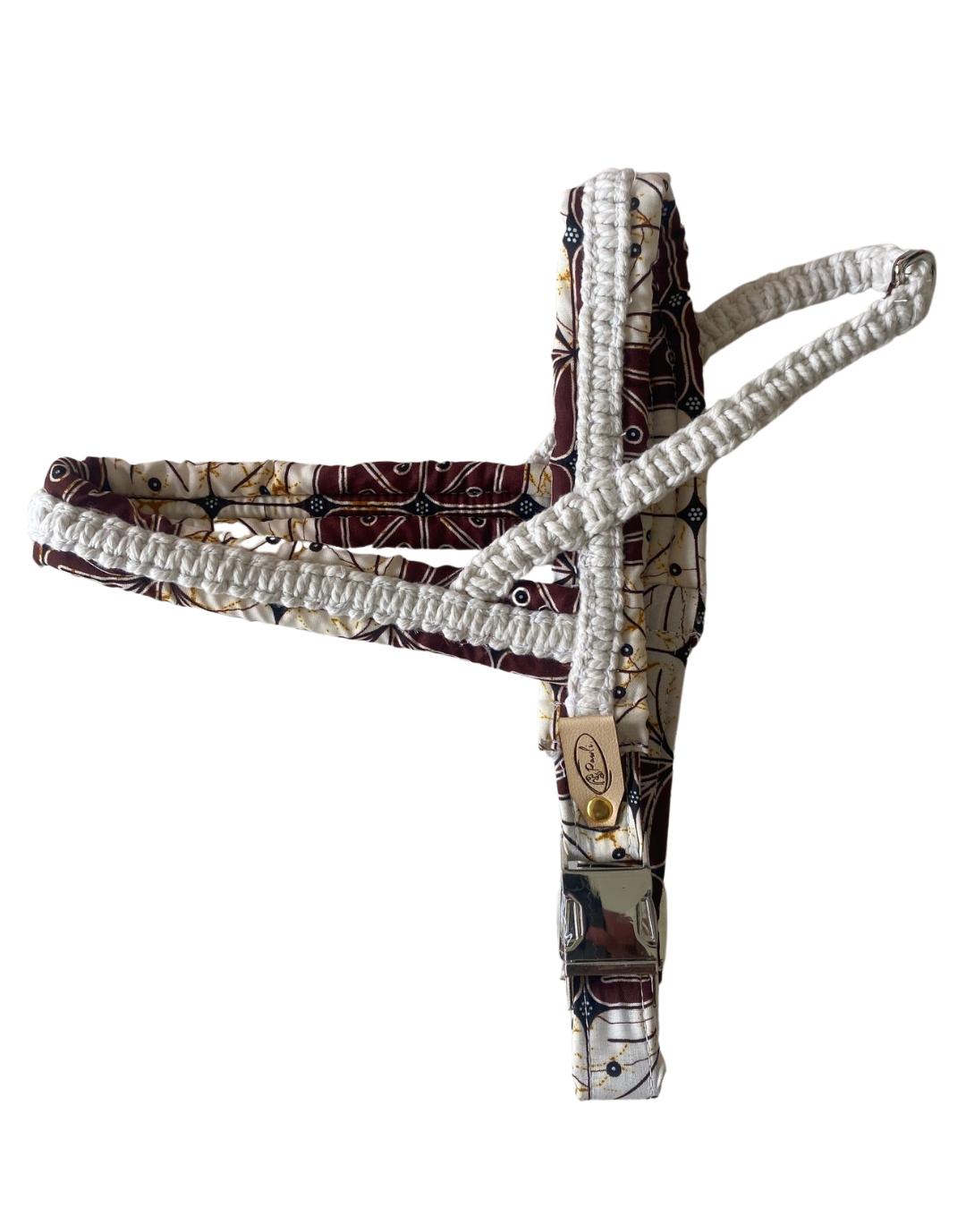 "The Mac". Macrame Harness - Beige